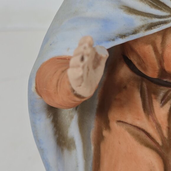 Vintage Homco Porcelain Figurine Nativity Scene Religious Collectible Home Decor - Picture 3 of 14